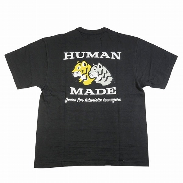 HUMAN MADE ヒューマンメイド 23SS POCKET T-SHIRT TIGER BLACK Tシャツ HM26CS003 黒 Size 【L】 【新古品・未使用品】 20779391