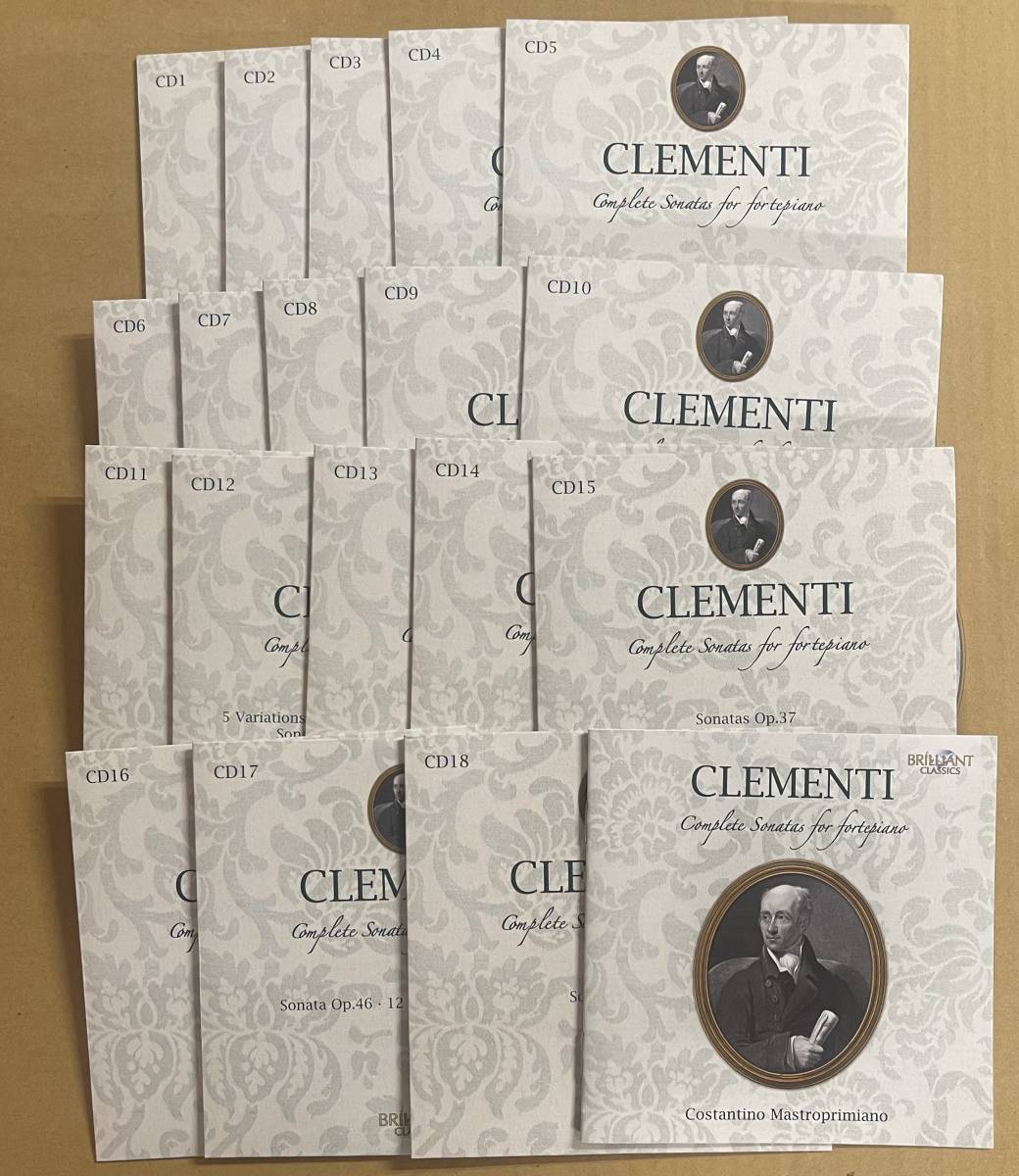 CD 18枚組BOX クレメンティ ソナタ Clementi Complete Sonatas_画像2