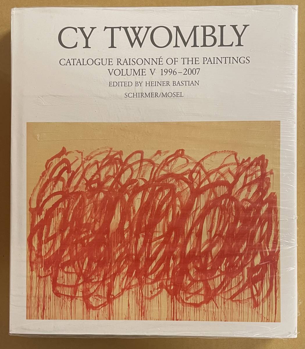 Cy Twombly catalogue raisonne of the paintings サイ・トゥオンブリー　画集　作品集 カタログレゾネ_画像1