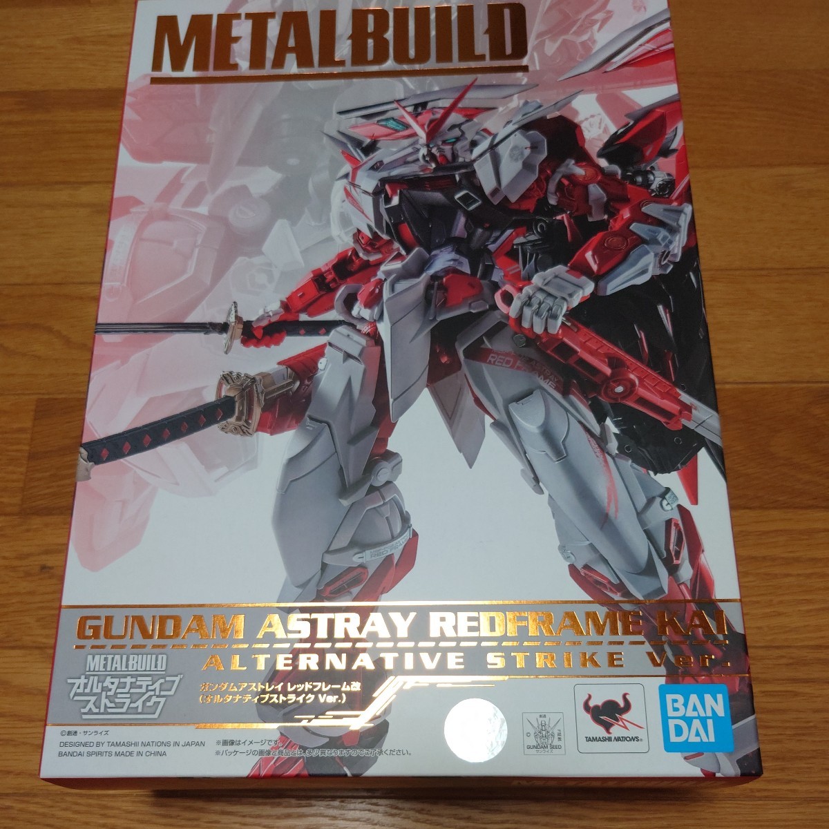 新素材新作 METALBUILD ガンダムアストレイ レッドフレーム改