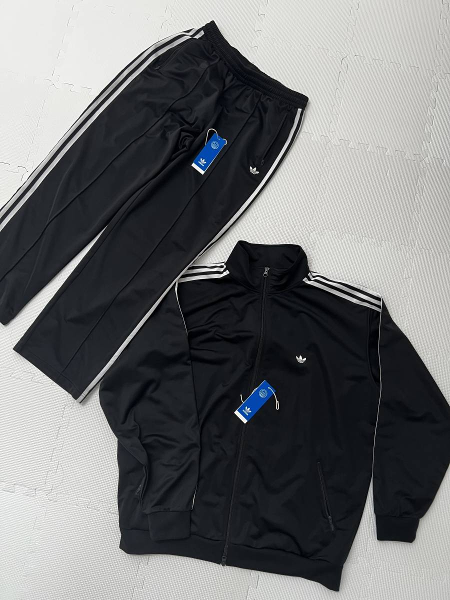 最大サイズ 3XL ADIDAS 常田大希 トラックジャケット ブラック IK9148 ベッケンバウアー トラックスーツ オーバーサイズ_画像2