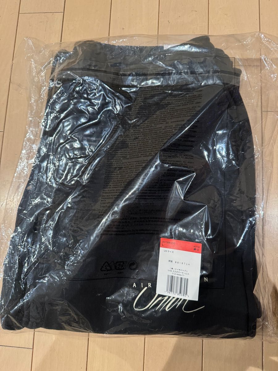 新品未使用Lサイズ】Nike Jordan x UNION フリースパンツ 黒 新品未使用Lサイズ】Nike Jordan x UNION フリースパンツ 黒