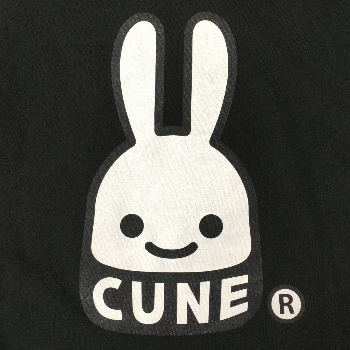 CUNE キューン Tシャツ 半袖 黒 XS_画像7