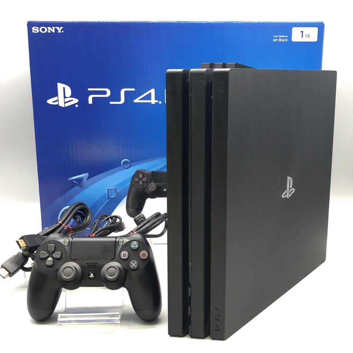 SONY ソニー PlayStation4 Pro プロ CUH-7200B 本体 ジェットブラック