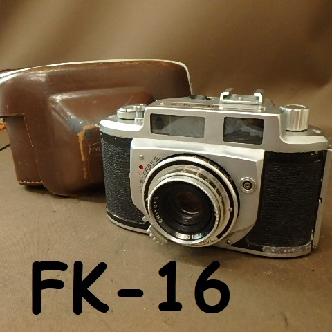 FK-16　ヴィンテージカメラ　MINOLTA　A-2 レンジファインダー　シャッターOK　現状品　20231025_画像1