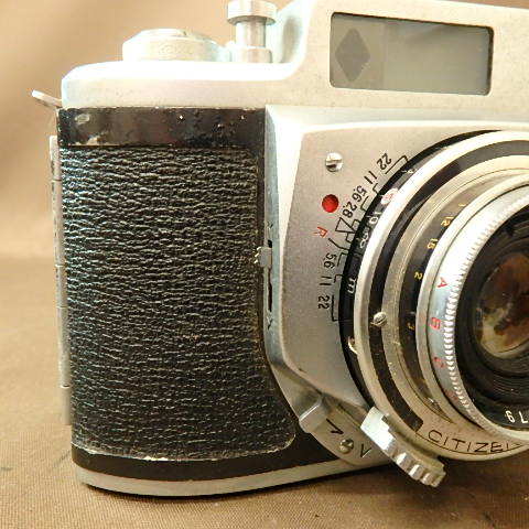 FK-16　ヴィンテージカメラ　MINOLTA　A-2 レンジファインダー　シャッターOK　現状品　20231025_画像2