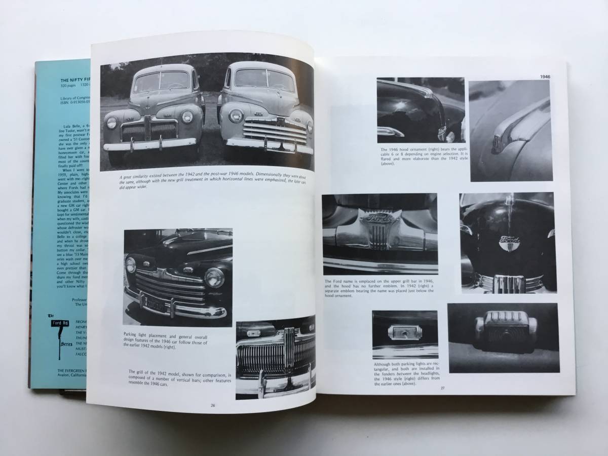  Ford иллюстрированная книга THE NIFTY FIFTIES FORD 1946 47 48 49 50 51 52 53 54 55 56 57 58 59 год Vintage Ame машина 