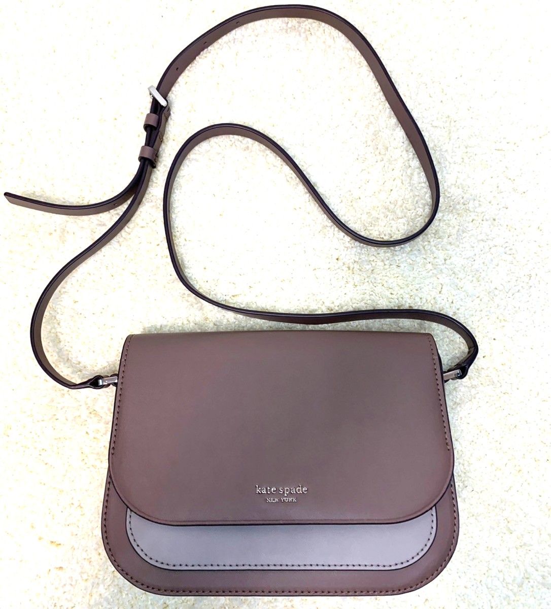 【極美品】kate spade ケイト・スペード  バイカラーショルダーバッグ