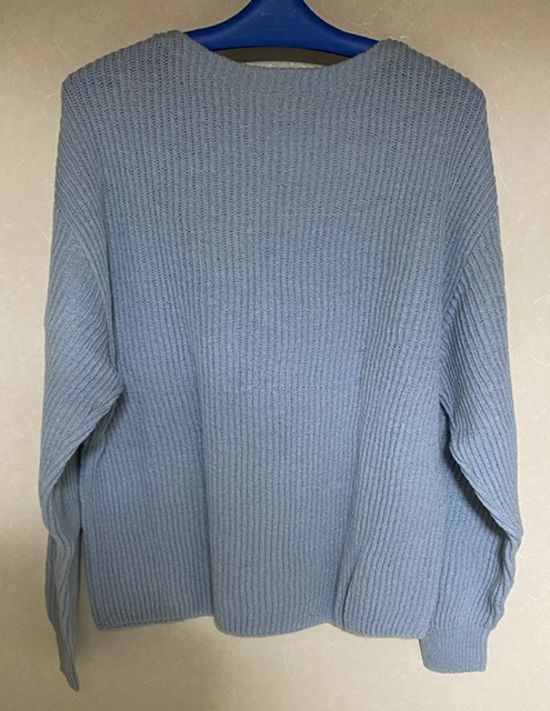 はこぽす対応商品】 AURALEE・オーラリー・HARD TWIST BLUE・サイズ5