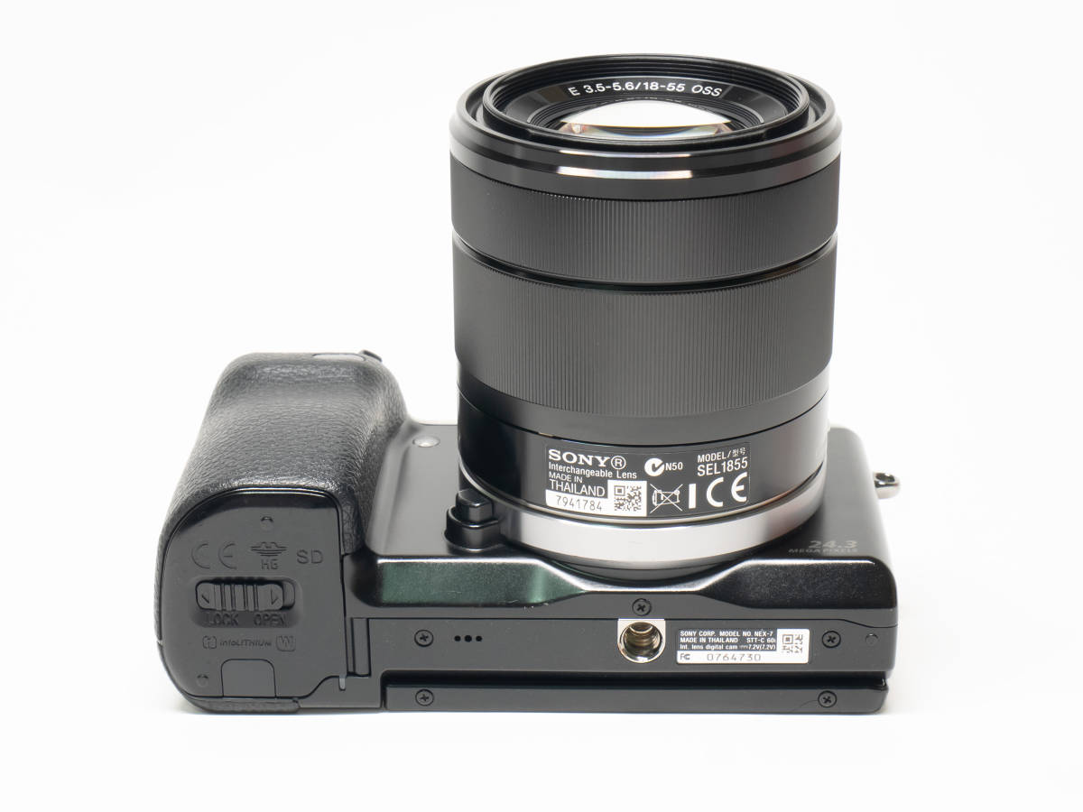 【元箱付属品フルセット】SONY NEX-7　専用18-55mm付属　レンズキット完動品_画像9
