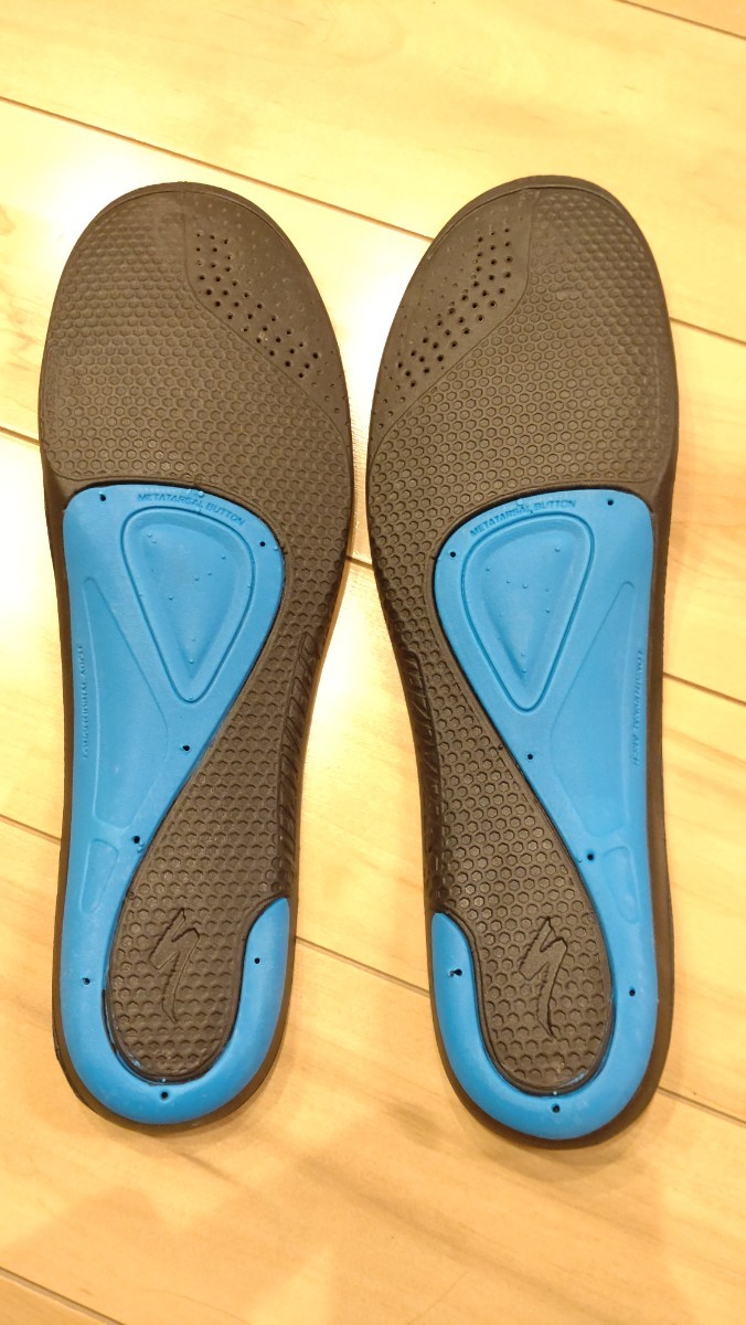 SPECIALIZED BG SL FOOTBED ++ BLU 40 41 インソール 青 スペシャライズド ロードバイク 41.5 25.0 25.5 26.5_画像2