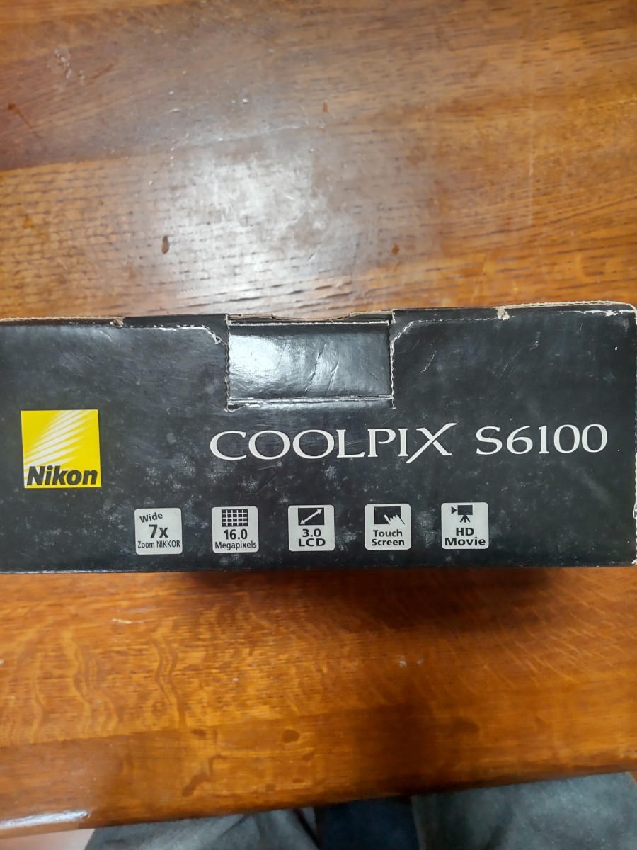 COOLPIX ニコン デジタルカメラ S6100 レッド_画像4