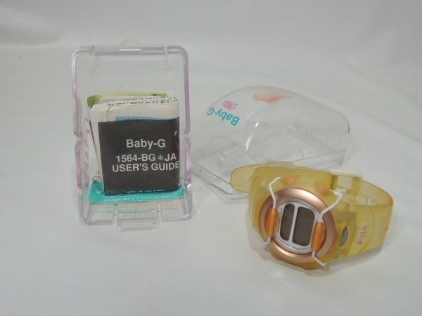 新品 未使用 Baby-G File BG-350F-4BT アイスオレンジ BG-380 腕時計 ケース付き ベビーG ベイビージー TELL&BELL20件_画像5