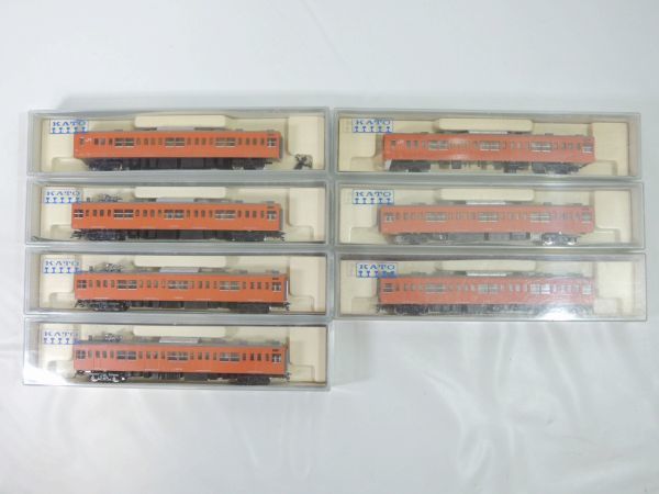 KATO 4496 モハ201 （モハ201-103） シングルアームパンタグラフ装備 中央緑色 Nゲージ 鉄道模型 など モハ200-87も まとめて 1005_画像1