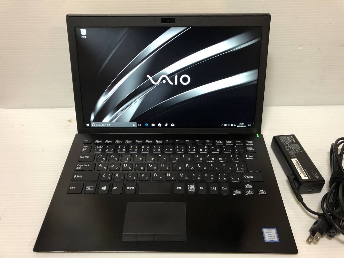 13インチ~ VAIO PG VJPG11C11N Core i5-7200U RAM 8GB M.2 SSD 256GB FULL HD HDMI Windows10 office 2019