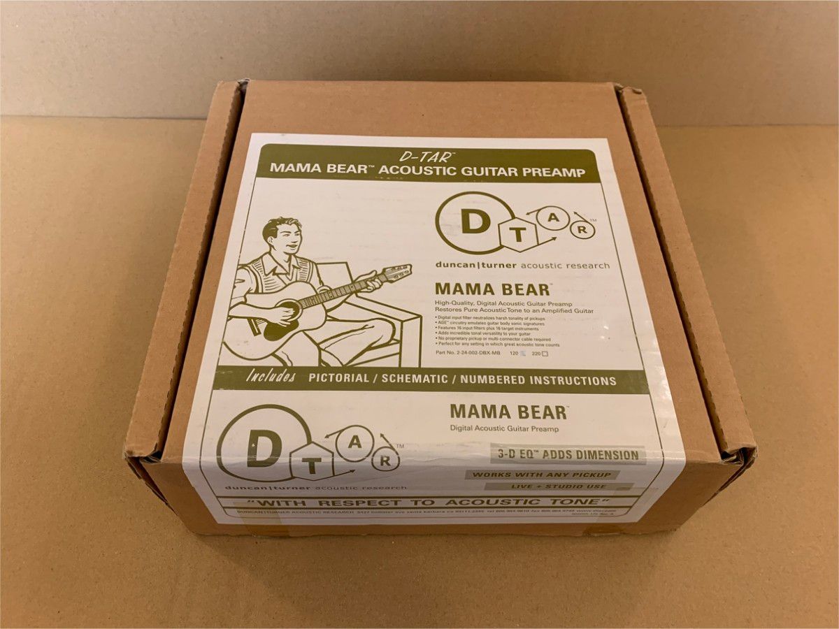 D-TAR Mama Bear Digital Acoustic Guitar Preamp
