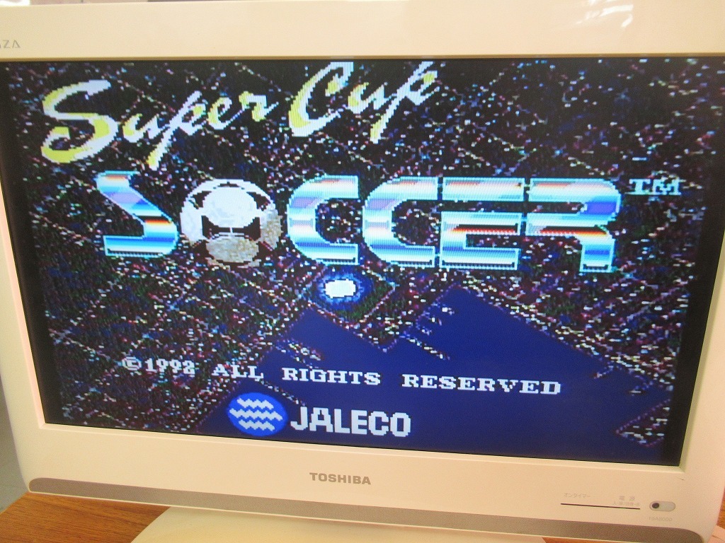 KM6562★SFCソフトのみ スーパーカップサッカー SUPERCUP SOCCER 起動確認済み クリーニング済み スーファミ_画像4