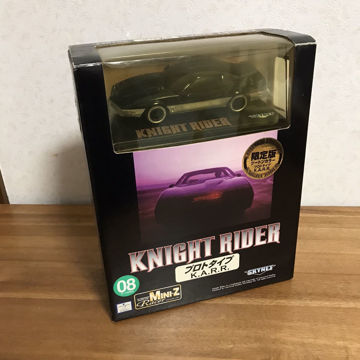 アオシマ　SKYNET　MINI-Z RACER　ミニッツレーサー　ナイトライダー　KNIGHT RIDER KARR K.A.R.R. カール仕様　限定版