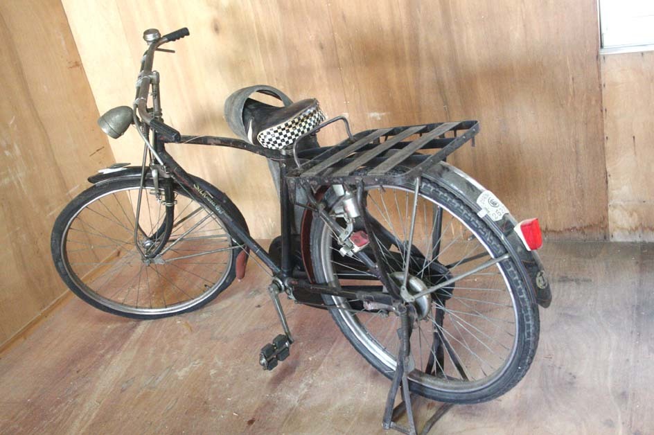 超高品質で人気の 50s片倉自転車シルク号運搬車 宮田丸石川村山口仙台自転車セキネ ビンテージパーツ