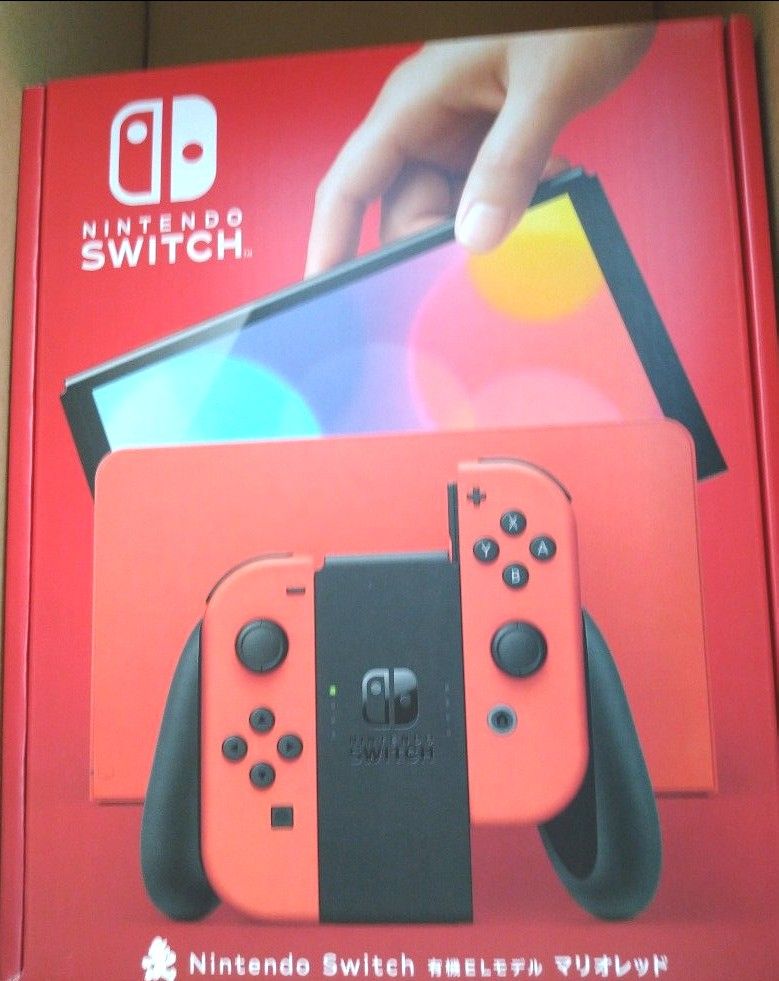 ニンテンドースイッチ 有機ELモデル 本体 マリオレッド Nintendo