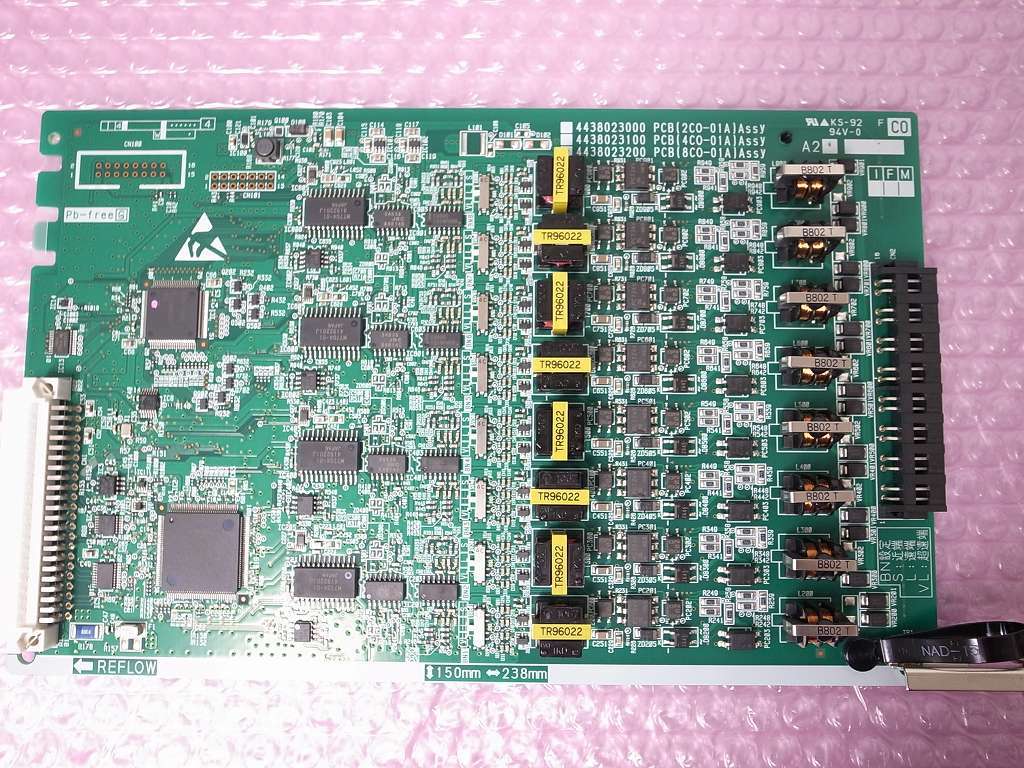 □saxa PLATIA PT1000Ult 8局アナログ外線ユニット 【8CO-01A □saxa PLATIA PT1000Ult 8局アナログ外線ユニット 【8CO-01A