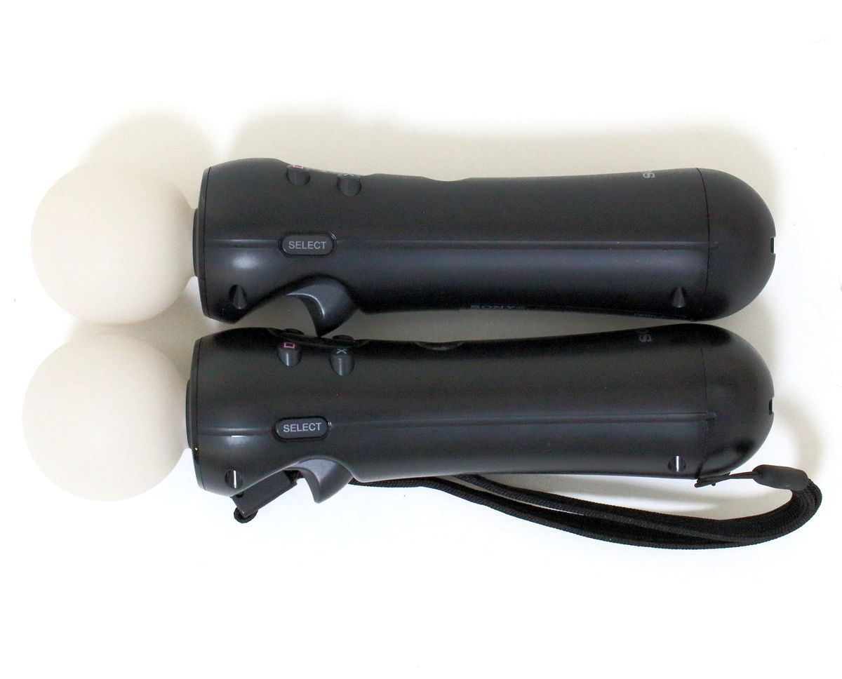 ☆ SONY PlayStation Move PS4 モーションコントローラー CECH-ZCM1J 2個セット 【ジャンク】 ☆AHB08272_画像4