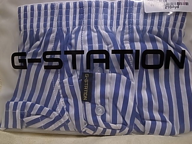 *G-stationji- station Short trunks blue L size *2104yd