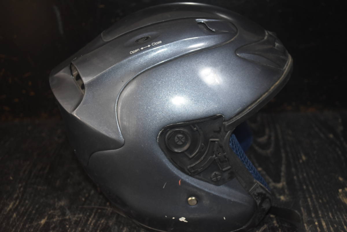 ヘルメット　ジェットヘルメット　ガンメタ_画像3