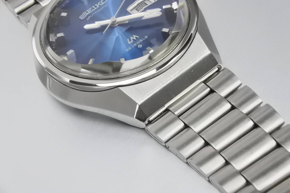 諏訪精工舎☆1973年製造　SEIKO ロードマチック LM 5606-7320　２３石　自動巻紳士腕時計　美品_画像9