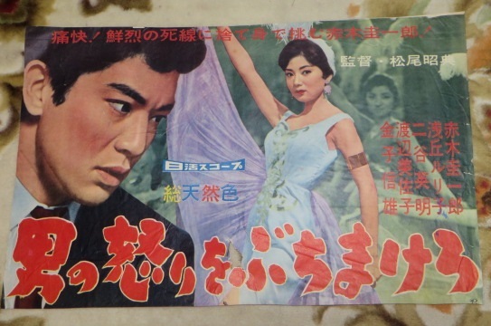 即納!最大半額!】 赤木圭一郎 宍戸錠 映画 紅の拳銃 俺の血が騒ぐ 男
