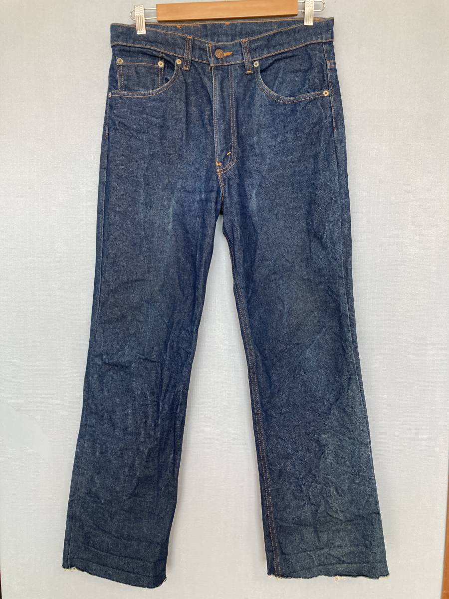 ★～90s OLD オールド Levis リーバイス 517 デニムパンツ USA製 W33 濃い目 ジーンズ MADE IN USA ビンテージ_画像1