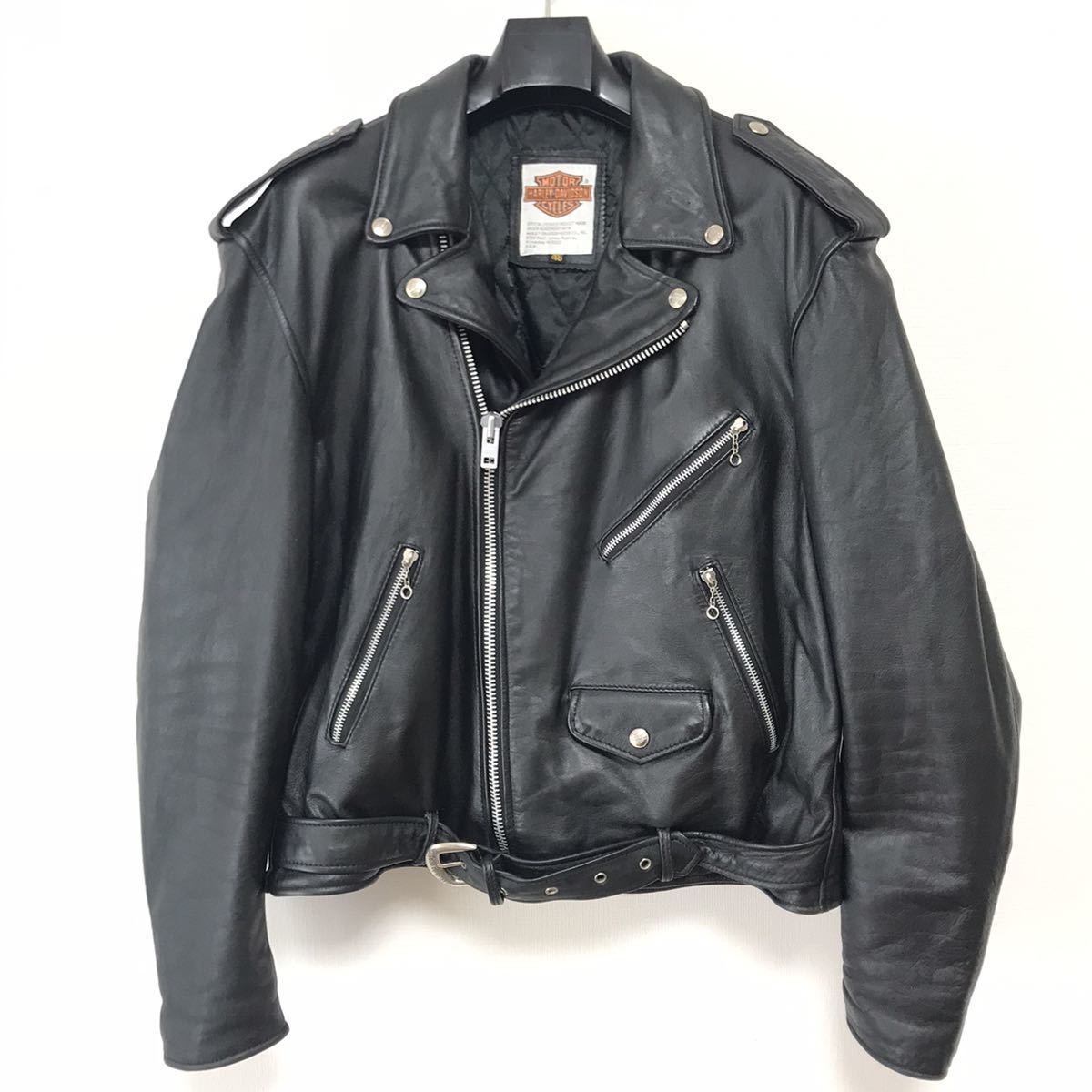 XXXXL希少サイズ48ハーレーダビッドソンHARLEY DAVIDSON 本革 XXXXL希少サイズ48ハーレーダビッドソンHARLEY DAVIDSON 本革