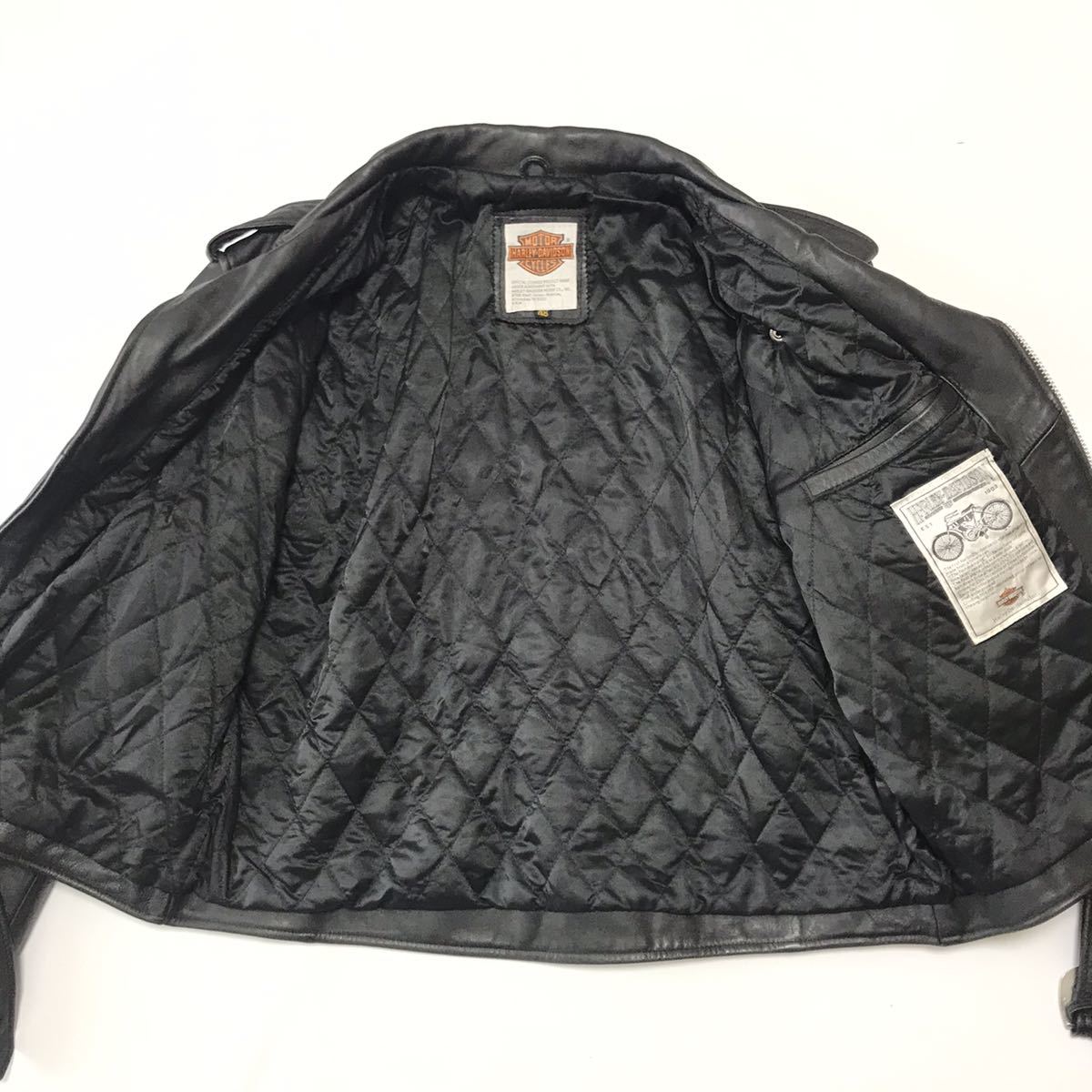 XXXXL希少サイズ48ハーレーダビッドソンHARLEY DAVIDSON 本革 XXXXL希少サイズ48ハーレーダビッドソンHARLEY DAVIDSON 本革