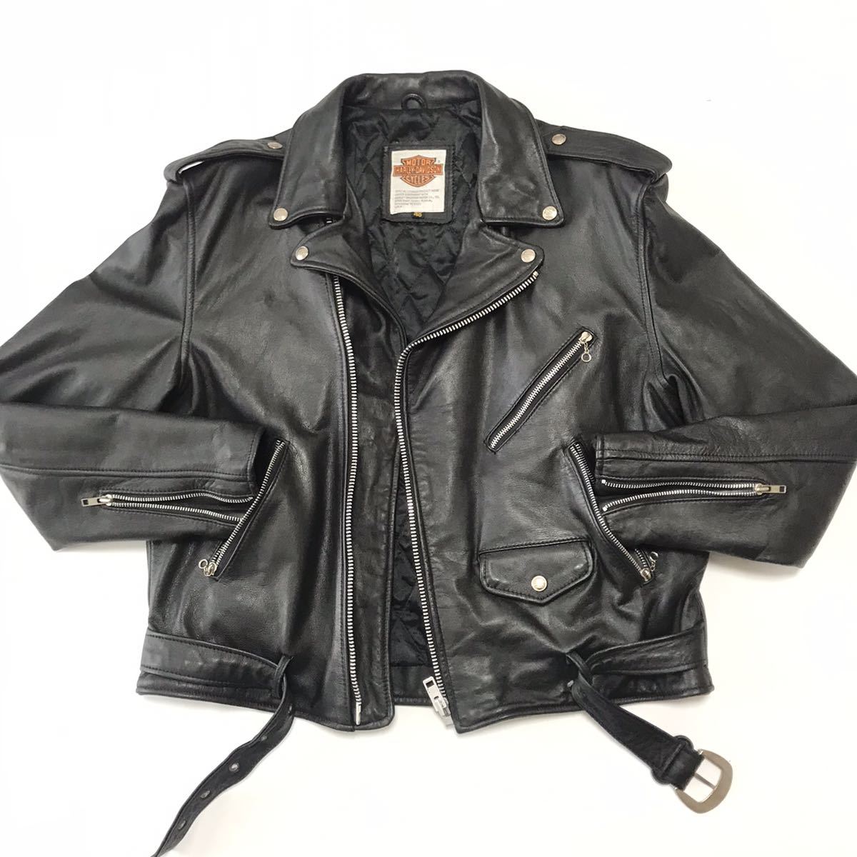 XXXXL希少サイズ48ハーレーダビッドソンHARLEY DAVIDSON 本革 XXXXL希少サイズ48ハーレーダビッドソンHARLEY DAVIDSON 本革