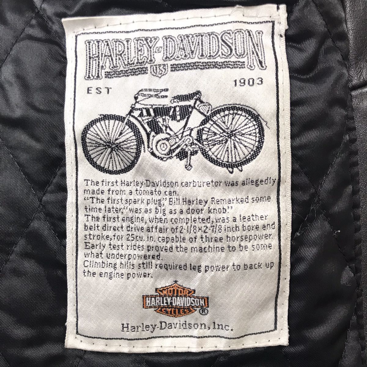 XXXXL希少サイズ48ハーレーダビッドソンHARLEY DAVIDSON 本革 XXXXL希少サイズ48ハーレーダビッドソンHARLEY DAVIDSON 本革