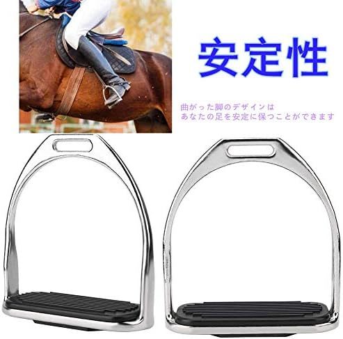 馬用鐙馬具乗馬用品黒いゴム滑り止め馬鐙パッド乗馬サドル馬術スポーツ