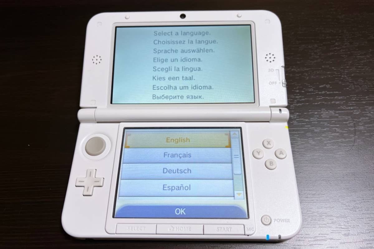 3DS XL LL 本体(ホワイト) 欧州版 海外版 Yahoo!フリマ（旧）-