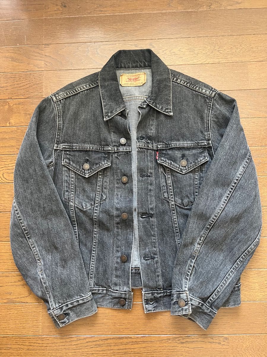激レア】Levi's 70505 0257 デニムジャケット ブラック 90s G 激レア】Levi's 70505 0257 デニムジャケット ブラック 90s G