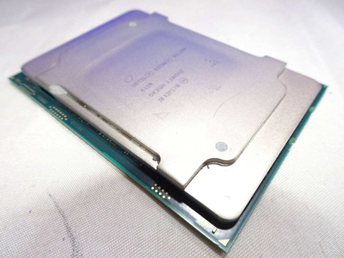 インテル Intel Xeon Skylake Silver 4110 プロセッサー 3.00GHz SR3GH LGA3647 動作検証済 1週間保証_画像2