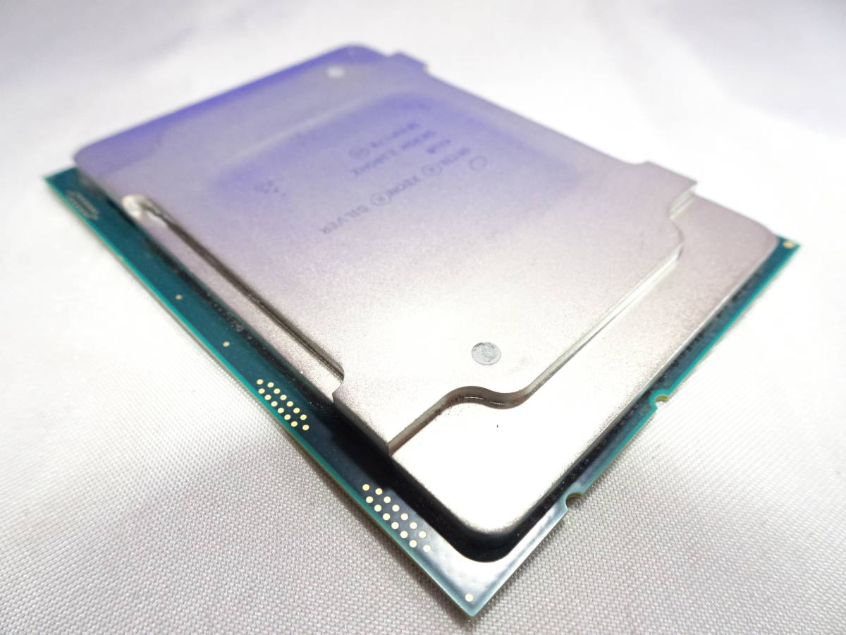 インテル Intel Xeon Skylake Silver 4110 プロセッサー 3.00GHz SR3GH LGA3647 動作検証済 1週間保証_画像1