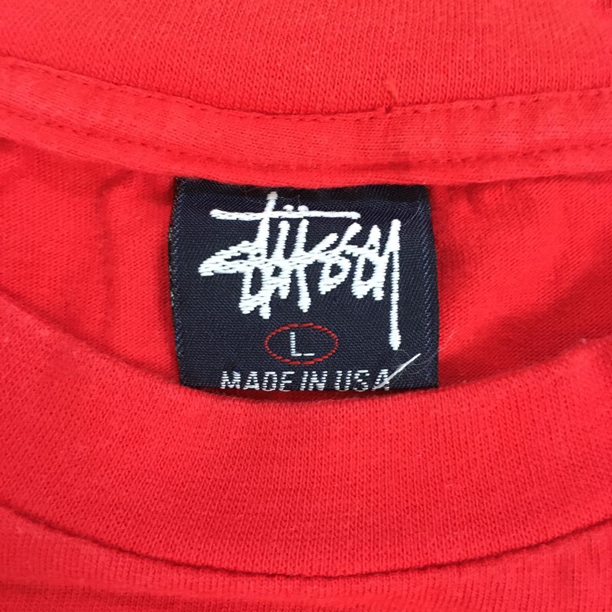 stussy ステューシー ラスタ ライオン Tシャツ 90s L vintage アメリカ製