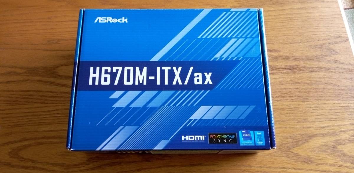 レビューで送料無料】 ASRock H670M-ITX/ax (第12・13世代CPU対応