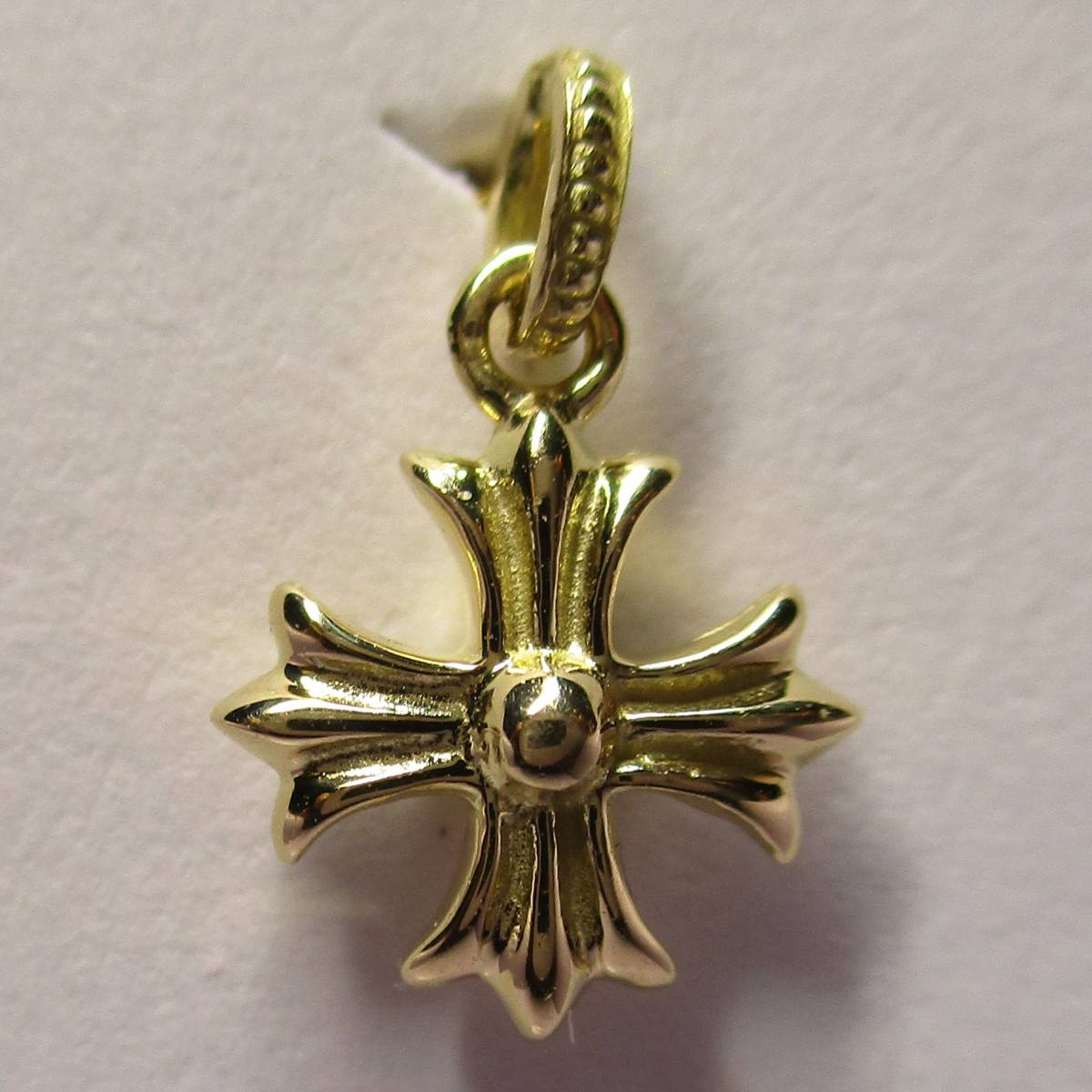 超爆安 メンズ【新品】18金/k18/ダイヤモンド0.02ct/クロス/揺れる