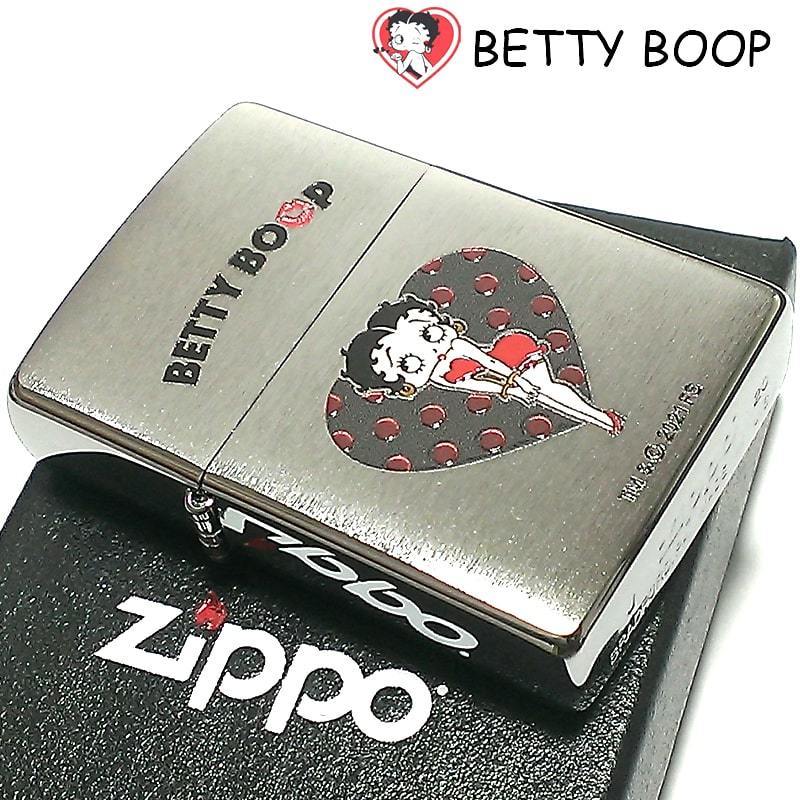 ZIPPO ライター Betty Boop 可愛い ハート ベティ・ブープ 90周年 ジッポー ベティちゃん キュート アニメ キャラクター