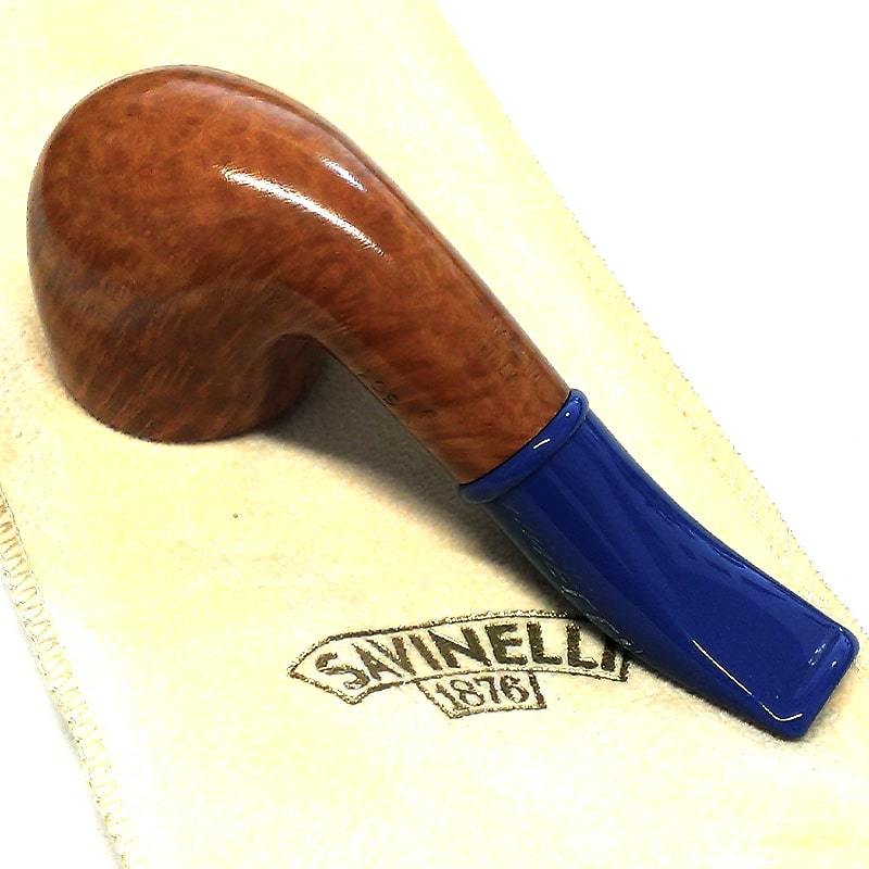 パイプ 喫煙具 SAVINELLI MINI ミニ ブルー イタリア製 サビネリ 青 たばこ おしゃれ 小さい タバコ パイプ本体 高品質_画像4