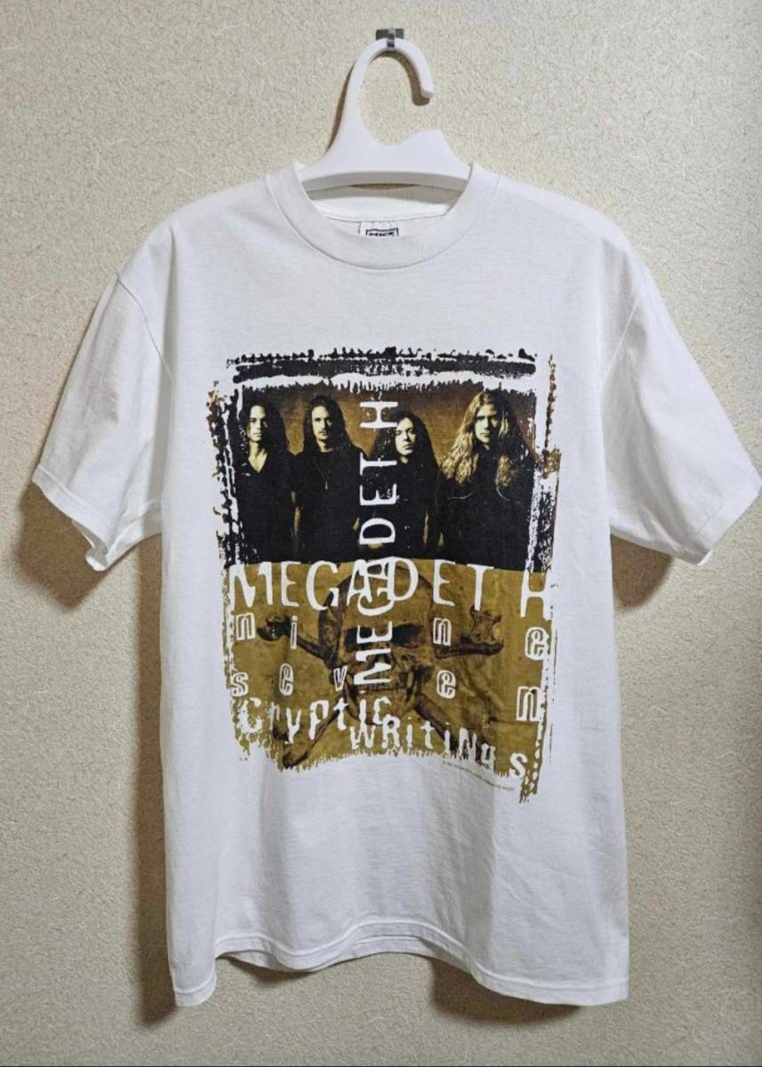 Megadeth Cryptic Writings 1997 90s Tシャツ_90s vintage rare