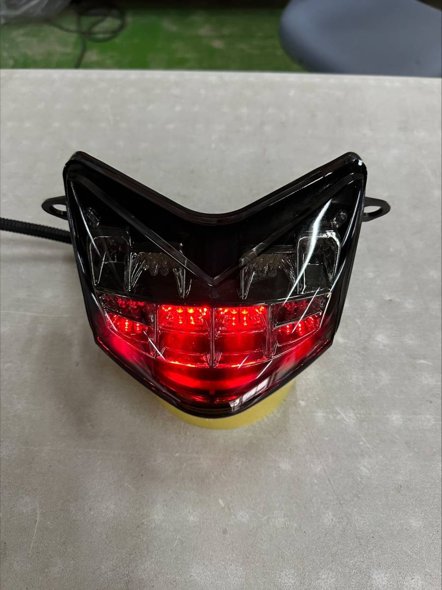 ZX-6R （ZX636C） ZX-10R （ZX1000D） Z750S LED テールライト ウィンカー内臓 スモークレンズ KAWASAKI カワサキ 23025-0013_画像5