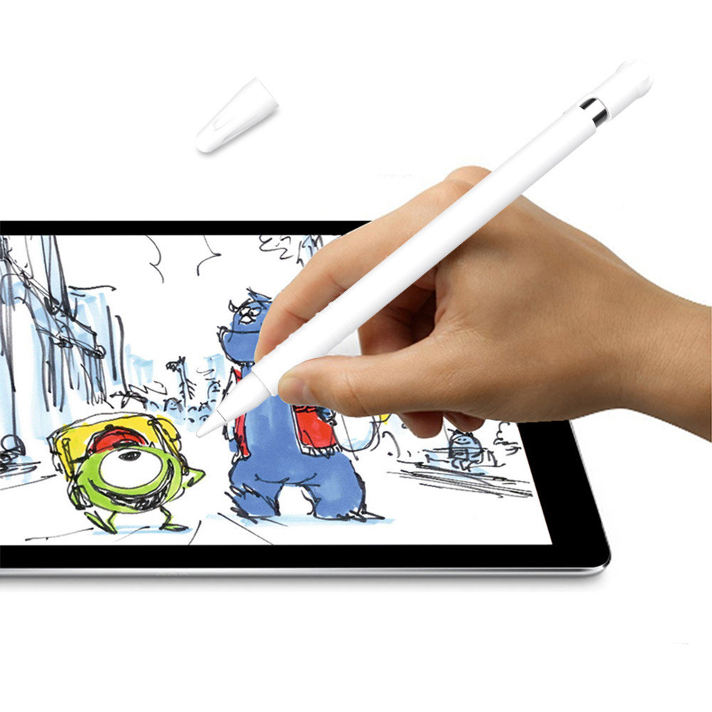 085 Apple Pencil カバー アップル ペンシル キャップ スリム 保護カバー 保護ケース 薄型 軽量 第1世代 iPad グリップ 滑り止め 静音_画像6