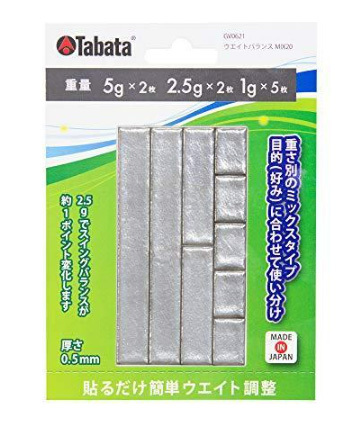Tabata/タバタ ゴルフ 鉛 テープ ウエイトバランス MIX20 GV0621_画像1
