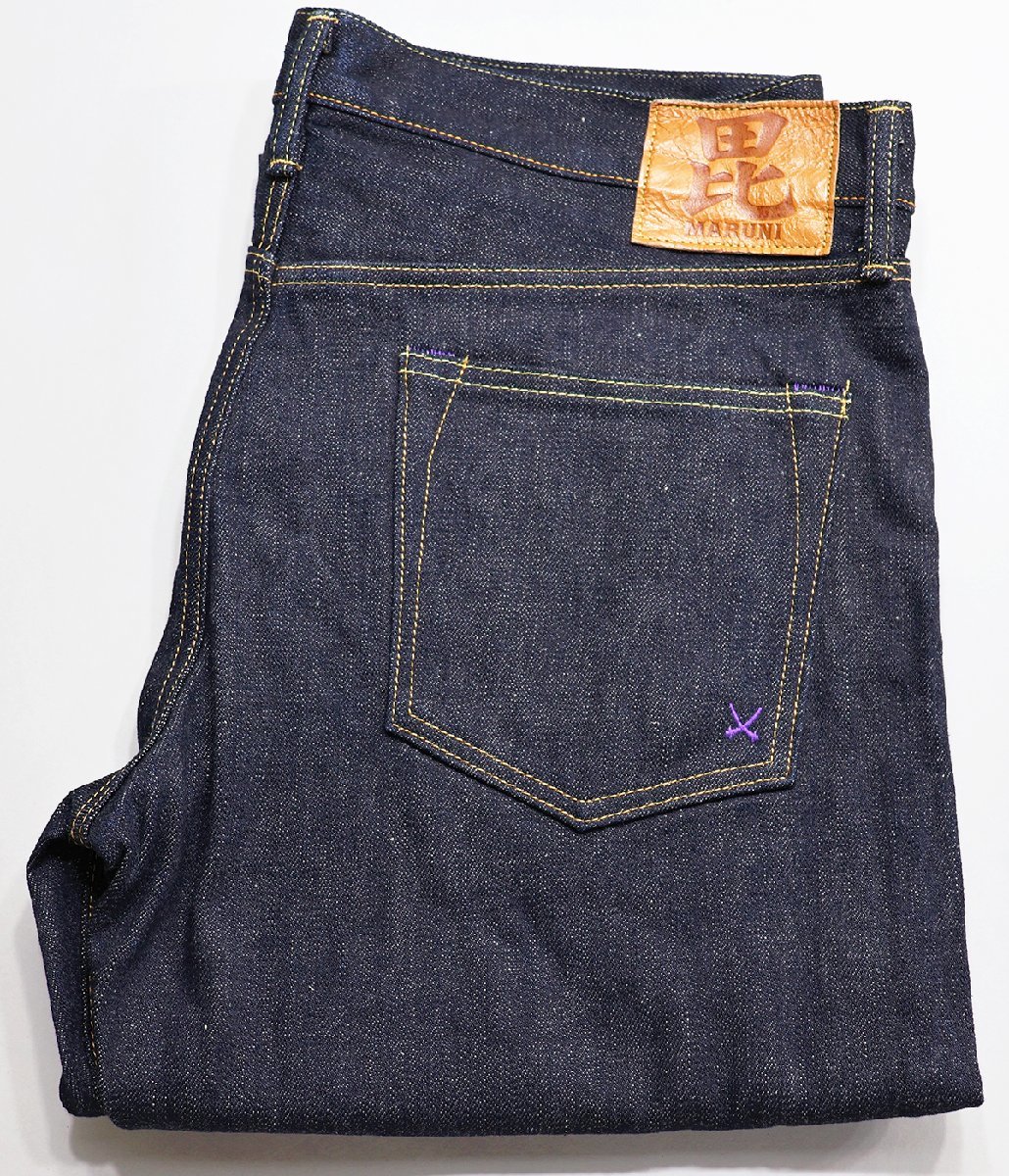 MARUNI JEANS (マルニジーンズ) 毘沙門天天然藍ジーンズBI-292 MARUNI JEANS (マルニジーンズ) 毘沙門天天然藍ジーンズBI-292